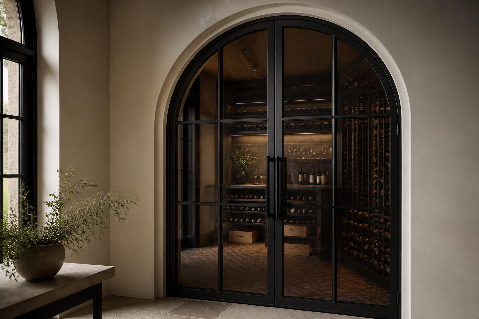 VLX 100 Arched / Custom Door in Pembroke Pines, FL | TruePane Windows & Doors - detail 3