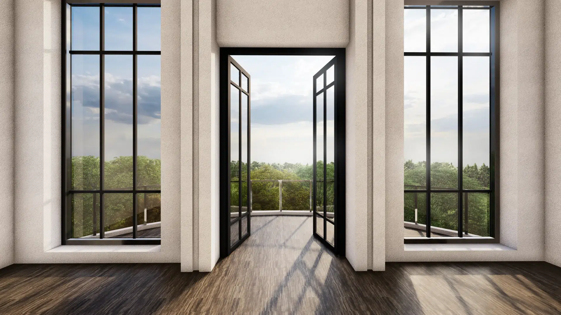 VLX 100 Double Swing / French Door in Pembroke Pines, FL | TruePane Windows & Doors - detail 1