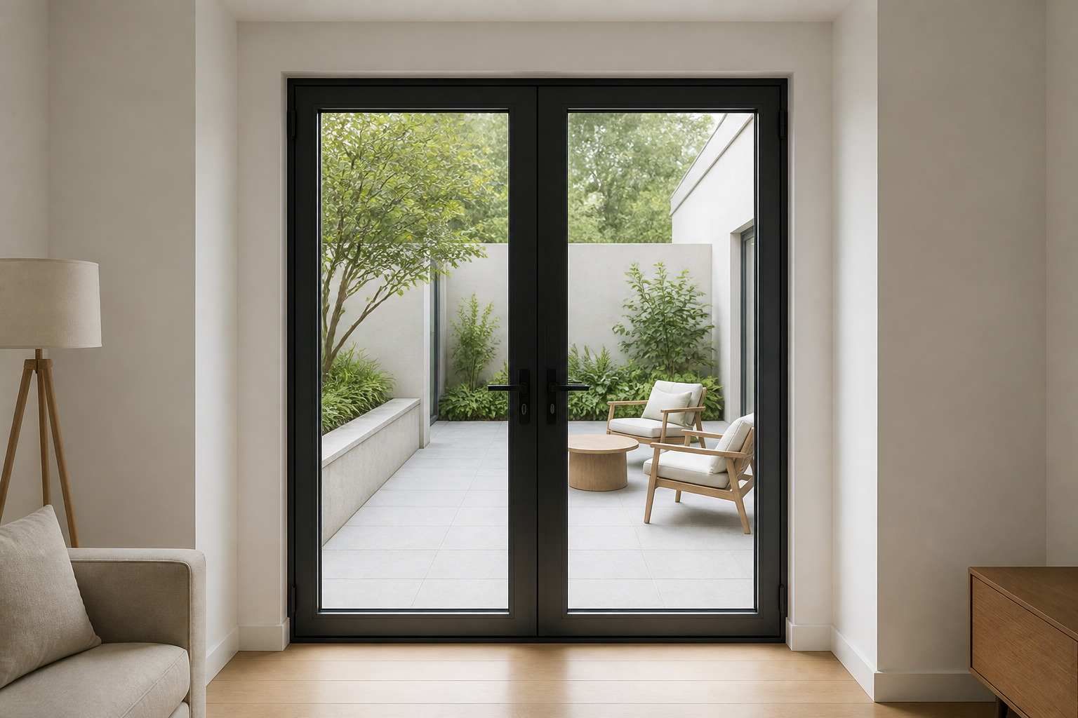 VLX 100 Double Swing / French Door in Pembroke Pines, FL | TruePane Windows & Doors - detail 6